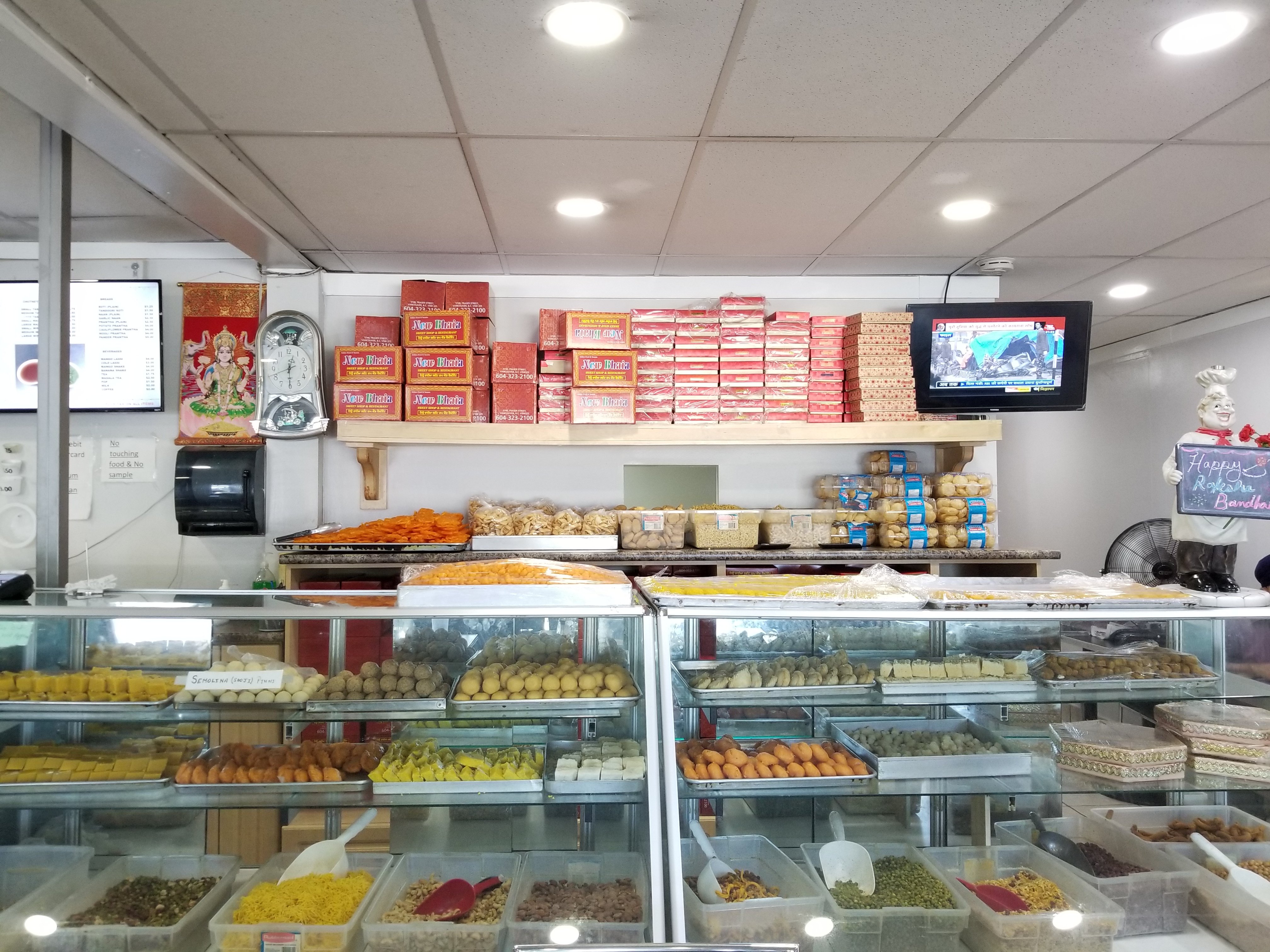 New Bhaia Sweets and Restaurant Fraser Vancouver
